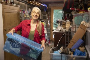 Specialist decluttering garage